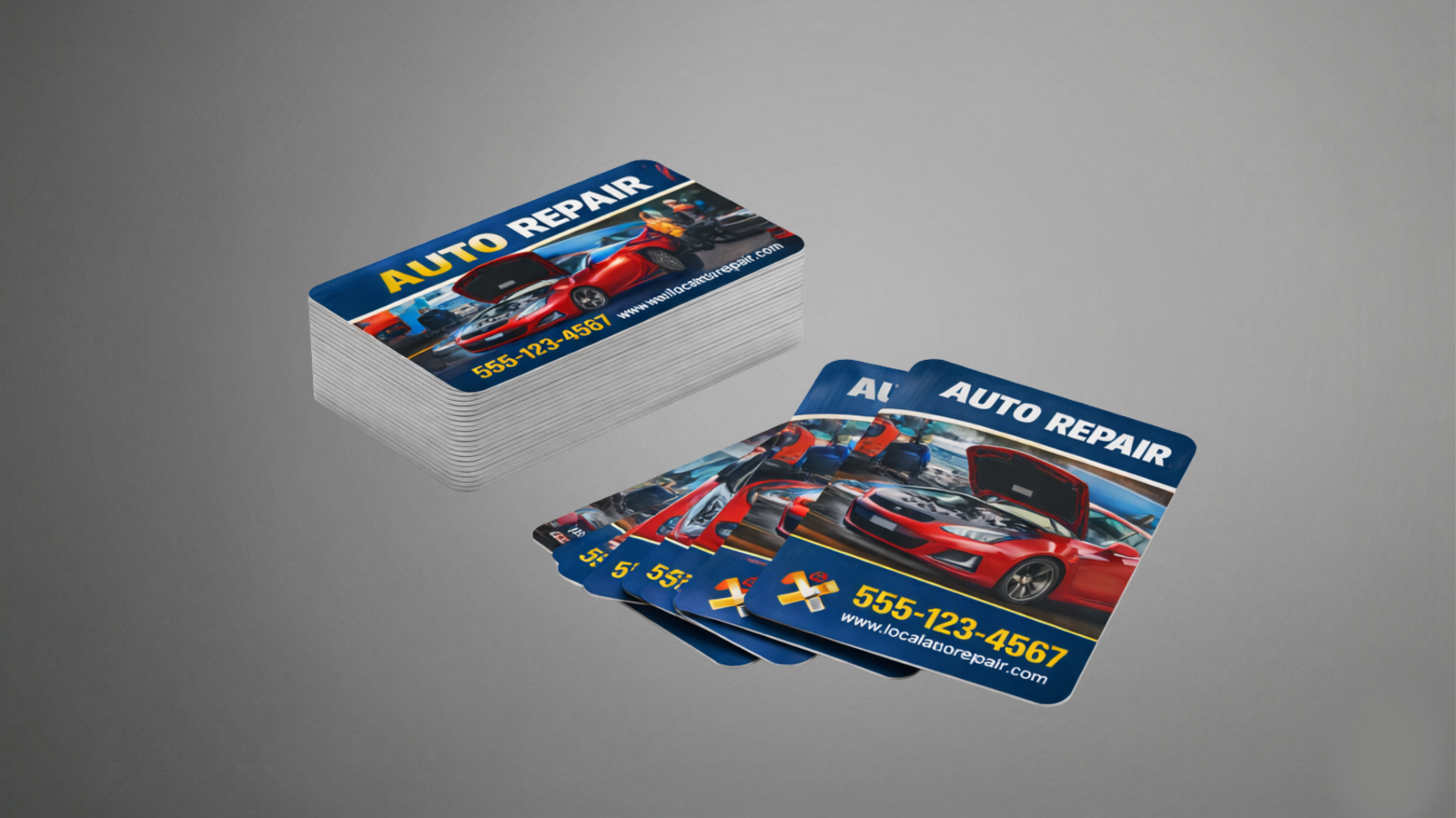 Aluminum Business Cards