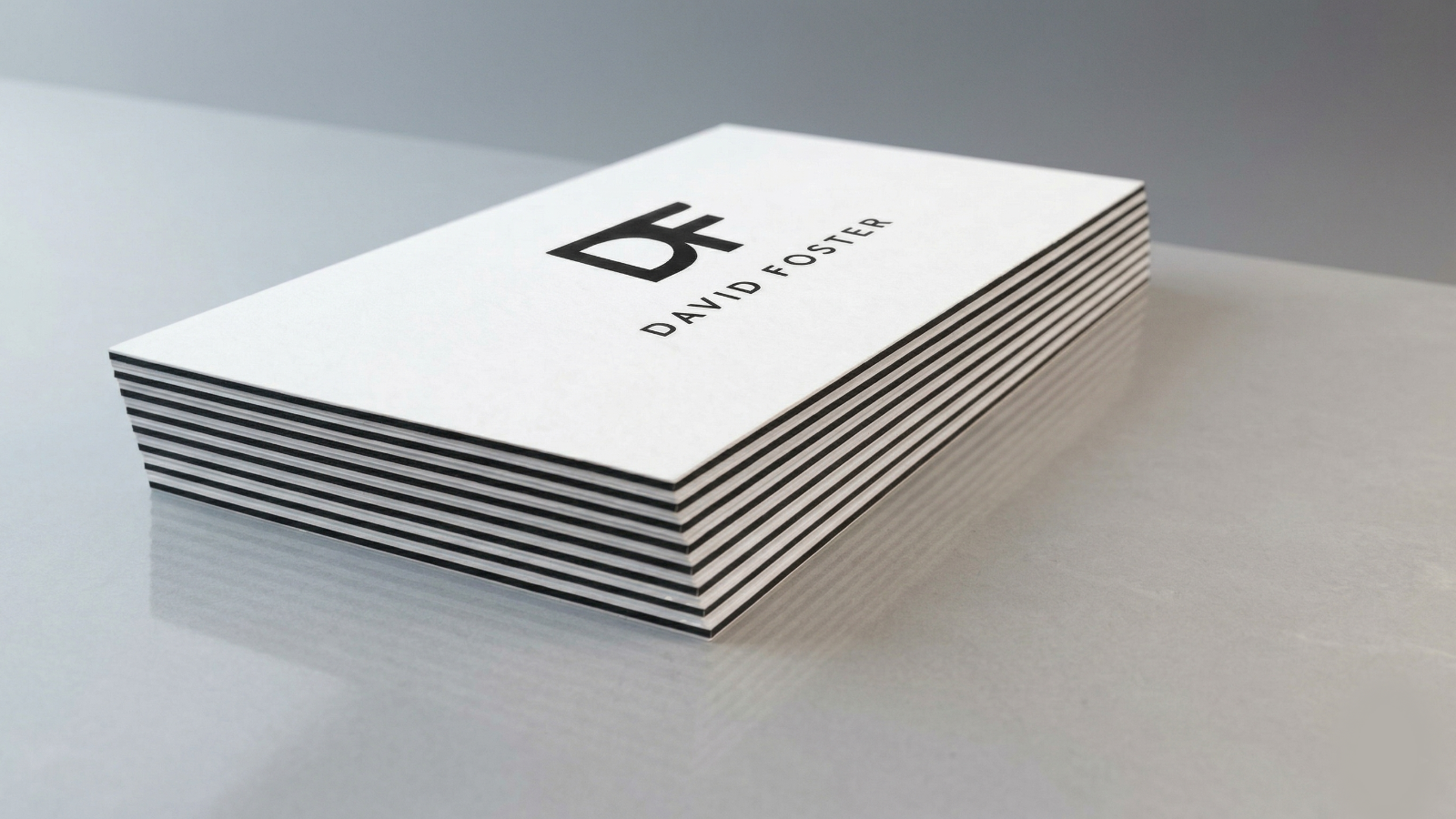 Black Edge Business Cards