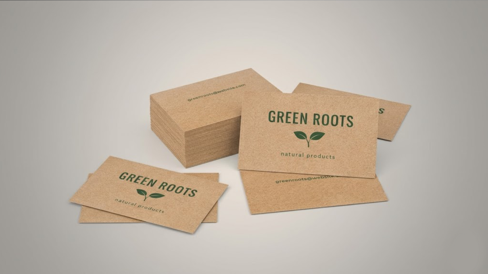 Brown Kraft Business Cards