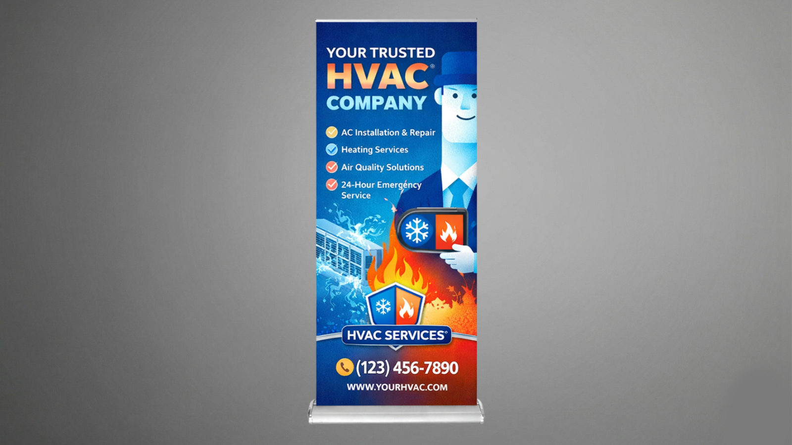 Deluxe Retractable Banner