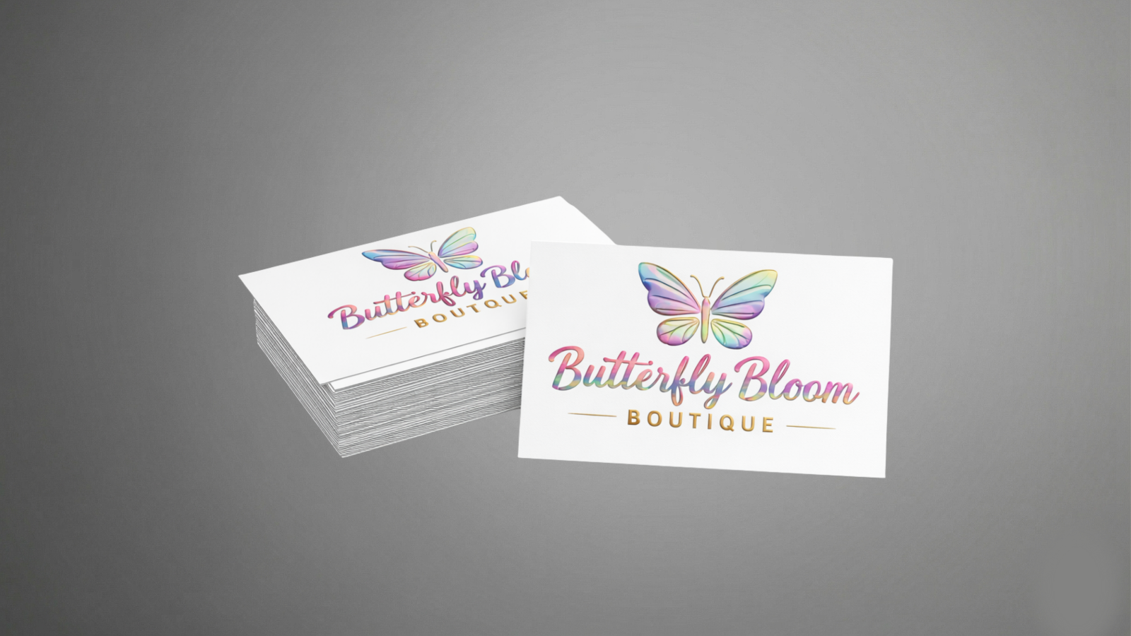 Dual Raised Business Cards