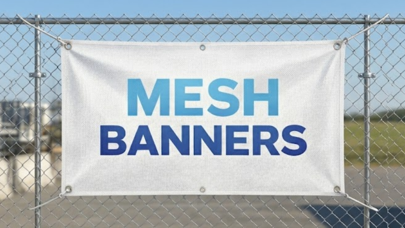 Custom Mesh Banners