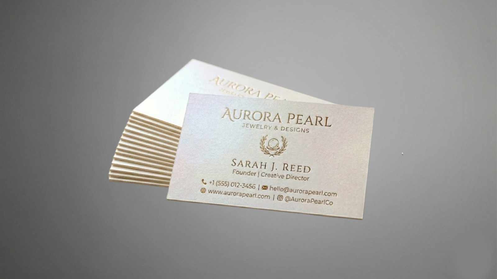 Pearl Business Cards