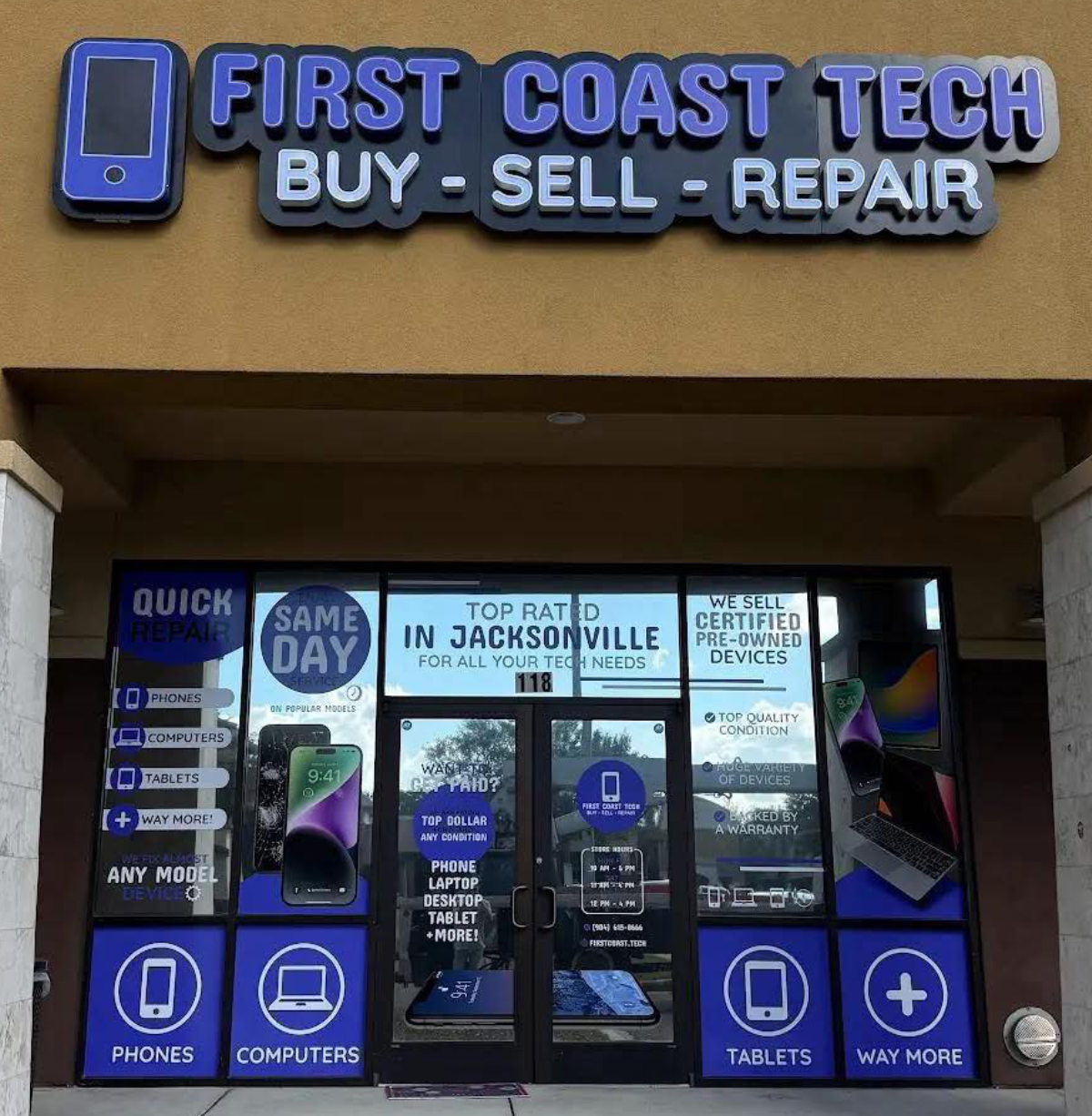 Final Storefront Installation